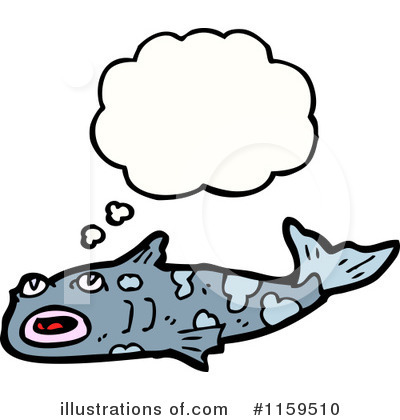 Royalty-Free (RF) Fish Clipart Illustration by lineartestpilot - Stock Sample #1159510