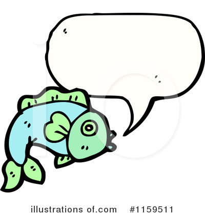 Royalty-Free (RF) Fish Clipart Illustration by lineartestpilot - Stock Sample #1159511