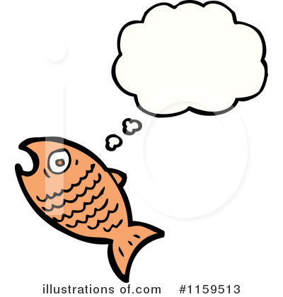 Royalty-Free (RF) Fish Clipart Illustration by lineartestpilot - Stock Sample #1159513