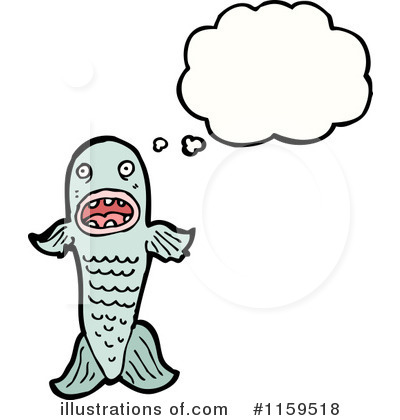 Royalty-Free (RF) Fish Clipart Illustration by lineartestpilot - Stock Sample #1159518