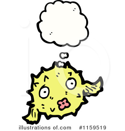 Blow Fish Clipart #1159519 by lineartestpilot