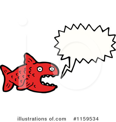 Royalty-Free (RF) Fish Clipart Illustration by lineartestpilot - Stock Sample #1159534