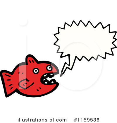 Royalty-Free (RF) Fish Clipart Illustration by lineartestpilot - Stock Sample #1159536