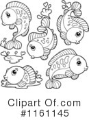 Fish Clipart #1161145 by visekart