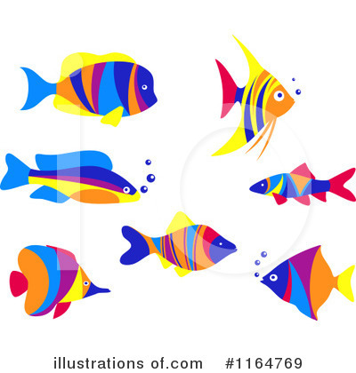 Royalty-Free (RF) Fish Clipart Illustration by Vector Tradition SM - Stock Sample #1164769