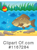 Fish Clipart #1167284 by visekart