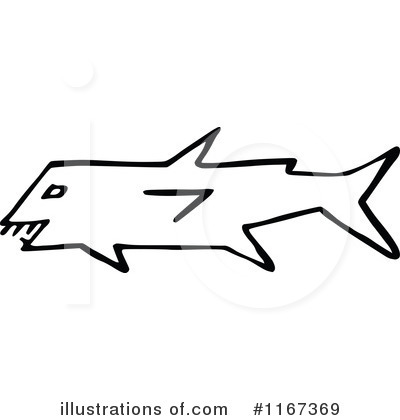 Royalty-Free (RF) Fish Clipart Illustration by Prawny Vintage - Stock Sample #1167369