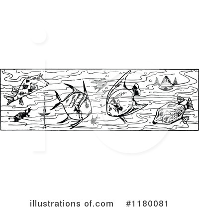 Royalty-Free (RF) Fish Clipart Illustration by Prawny Vintage - Stock Sample #1180081