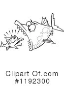 Fish Clipart #1192300 by toonaday