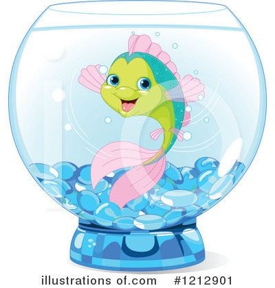 Royalty-Free (RF) Fish Clipart Illustration by Pushkin - Stock Sample #1212901