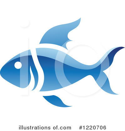 Royalty-Free (RF) Fish Clipart Illustration by cidepix - Stock Sample #1220706
