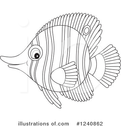 Royalty-Free (RF) Fish Clipart Illustration by Alex Bannykh - Stock Sample #1240862