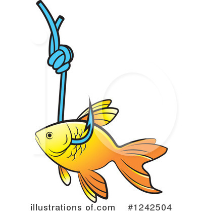Royalty-Free (RF) Fish Clipart Illustration by Lal Perera - Stock Sample #1242504