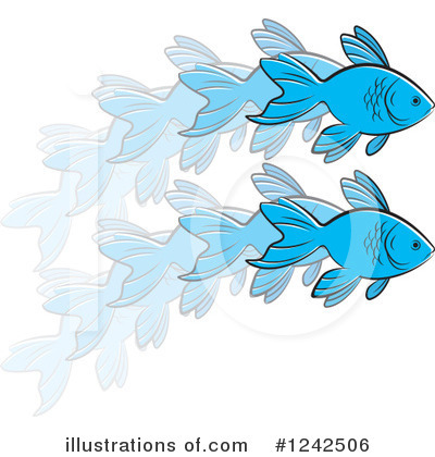 Royalty-Free (RF) Fish Clipart Illustration by Lal Perera - Stock Sample #1242506