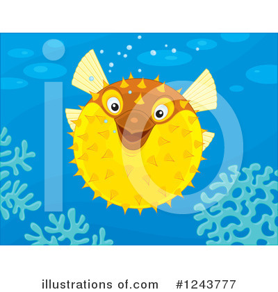 Royalty-Free (RF) Fish Clipart Illustration by Alex Bannykh - Stock Sample #1243777