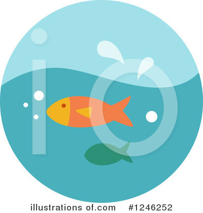 Royalty-Free (RF) Fish Clipart Illustration by BNP Design Studio - Stock Sample #1246252