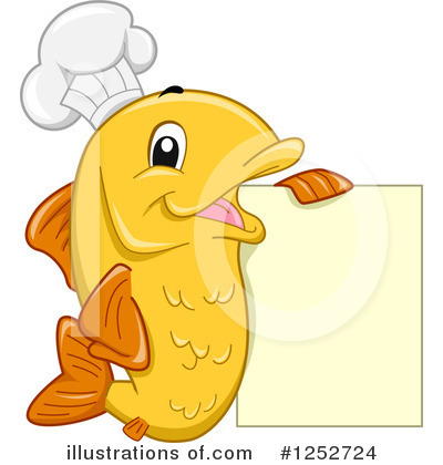 Chef Fish Clipart #1252724 by BNP Design Studio