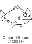 Fish Clipart #1255394 by toonaday
