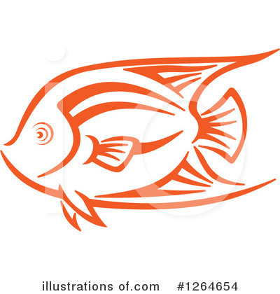 Royalty-Free (RF) Fish Clipart Illustration by Vector Tradition SM - Stock Sample #1264654