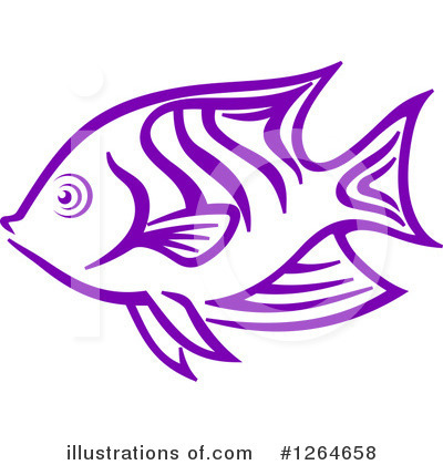Royalty-Free (RF) Fish Clipart Illustration by Vector Tradition SM - Stock Sample #1264658