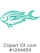 Fish Clipart #1264659 by Vector Tradition SM