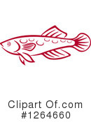 Fish Clipart #1264660 by Vector Tradition SM