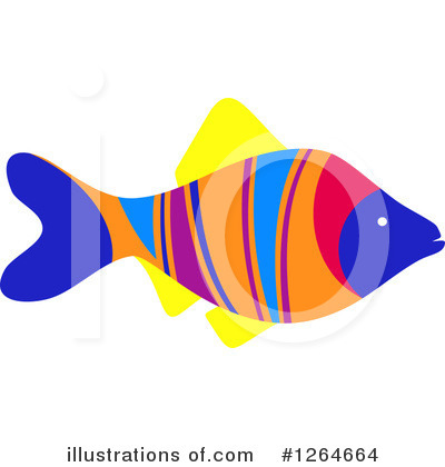 Royalty-Free (RF) Fish Clipart Illustration by Vector Tradition SM - Stock Sample #1264664