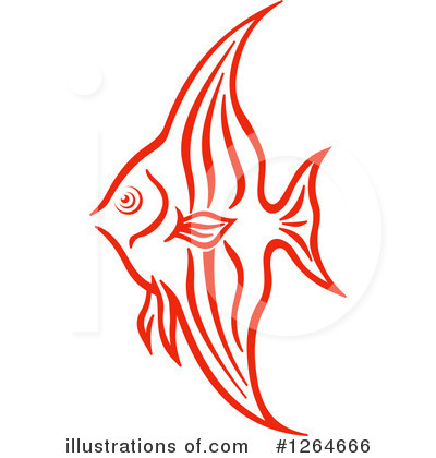 Royalty-Free (RF) Fish Clipart Illustration by Vector Tradition SM - Stock Sample #1264666