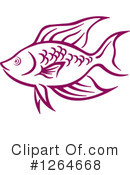 Fish Clipart #1264668 by Vector Tradition SM