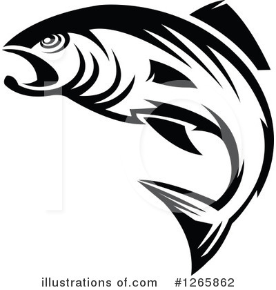 Royalty-Free (RF) Fish Clipart Illustration by Vector Tradition SM - Stock Sample #1265862
