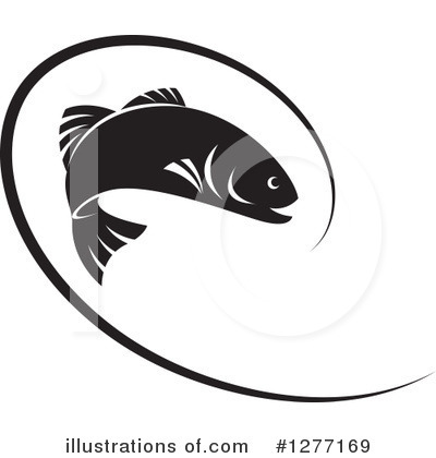 Royalty-Free (RF) Fish Clipart Illustration by Lal Perera - Stock Sample #1277169