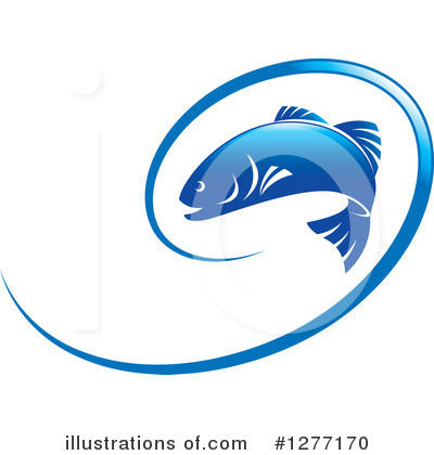 Royalty-Free (RF) Fish Clipart Illustration by Lal Perera - Stock Sample #1277170
