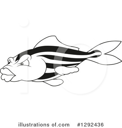 Royalty-Free (RF) Fish Clipart Illustration by dero - Stock Sample #1292436