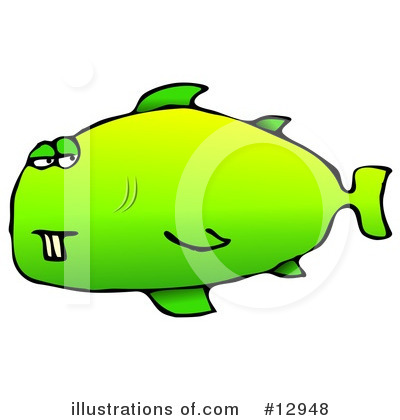 Royalty-Free (RF) Fish Clipart Illustration by djart - Stock Sample #12948
