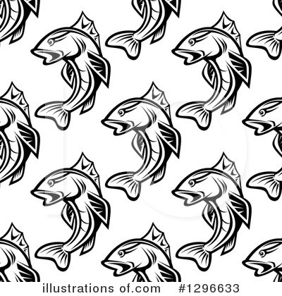 Royalty-Free (RF) Fish Clipart Illustration by Vector Tradition SM - Stock Sample #1296633