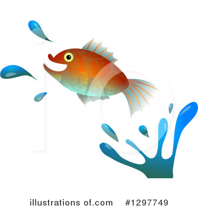 Royalty-Free (RF) Fish Clipart Illustration by Prawny - Stock Sample #1297749