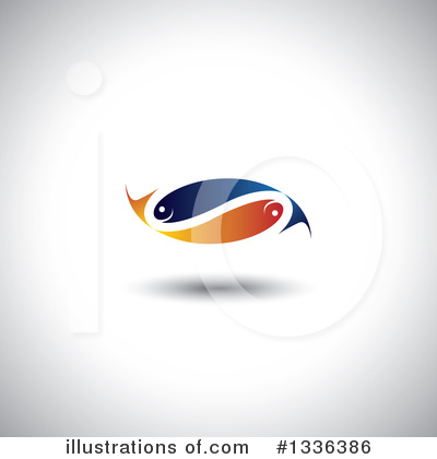 Royalty-Free (RF) Fish Clipart Illustration by ColorMagic - Stock Sample #1336386