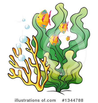 Seaweed Clipart #1130041 - Illustration by Graphics RF