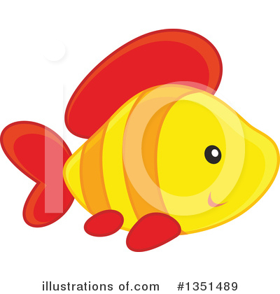Royalty-Free (RF) Fish Clipart Illustration by Alex Bannykh - Stock Sample #1351489