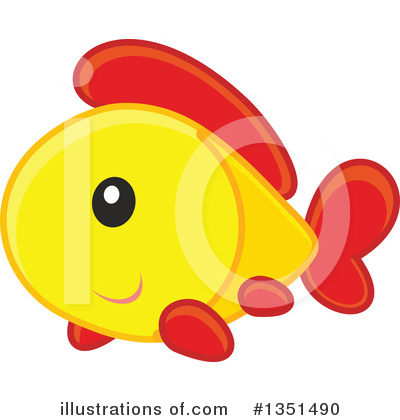 Royalty-Free (RF) Fish Clipart Illustration by Alex Bannykh - Stock Sample #1351490