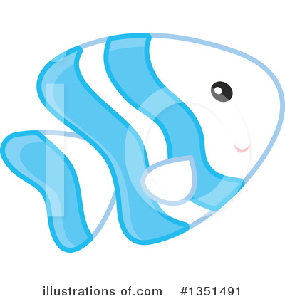 Royalty-Free (RF) Fish Clipart Illustration by Alex Bannykh - Stock Sample #1351491