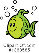 Fish Clipart #1363585 by Clip Art Mascots