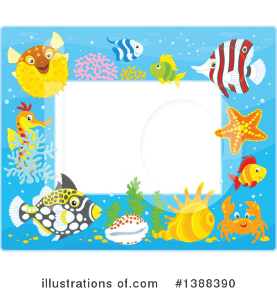 Royalty-Free (RF) Fish Clipart Illustration by Alex Bannykh - Stock Sample #1388390