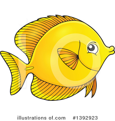 Royalty-Free (RF) Fish Clipart Illustration by visekart - Stock Sample #1392923