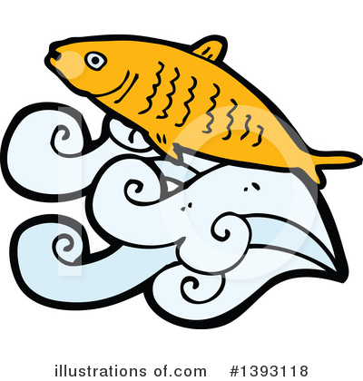 Royalty-Free (RF) Fish Clipart Illustration by lineartestpilot - Stock Sample #1393118