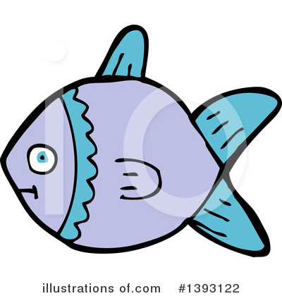 Royalty-Free (RF) Fish Clipart Illustration by lineartestpilot - Stock Sample #1393122