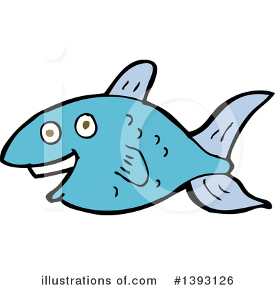 Royalty-Free (RF) Fish Clipart Illustration by lineartestpilot - Stock Sample #1393126