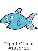 Fish Clipart #1393126 by lineartestpilot