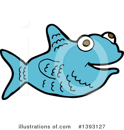 Royalty-Free (RF) Fish Clipart Illustration by lineartestpilot - Stock Sample #1393127