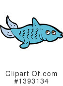 Fish Clipart #1393134 by lineartestpilot